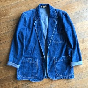 Vintage It Girl Bill Blass Denim Blazer